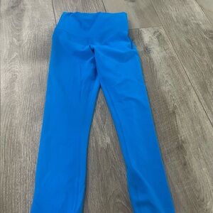 Lululemon wonder under Blue Leggings